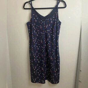 NWTs Willow ThreadNavy dress with dotsmedium